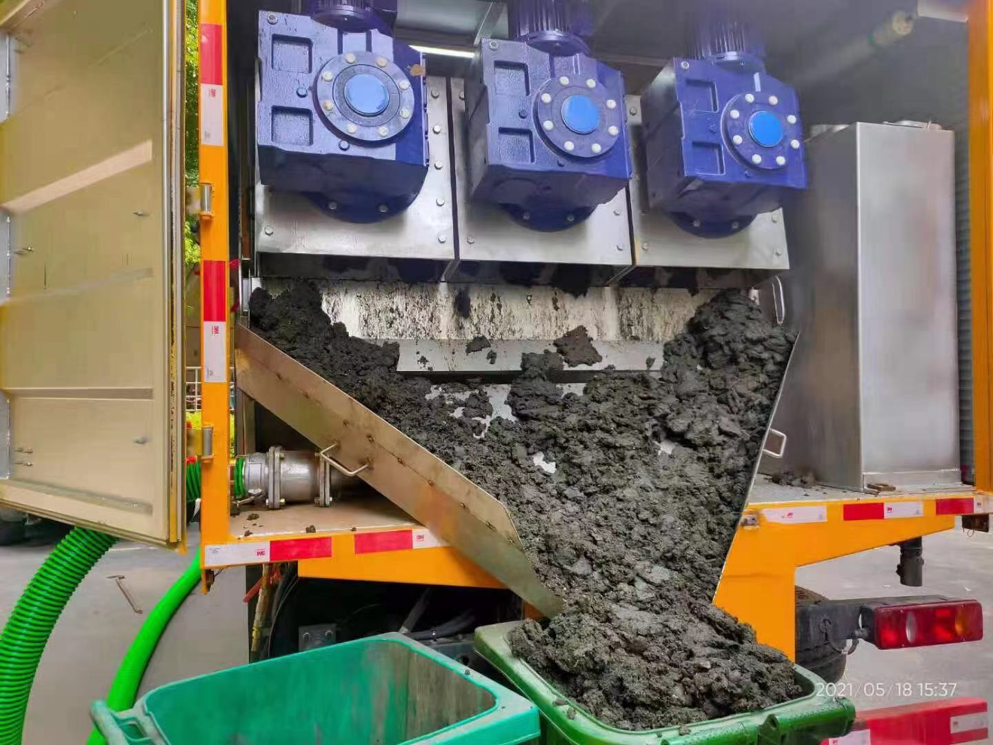甘孜化粪池清掏城市维护站-泥浆净化干湿分离处理